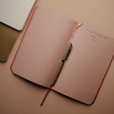 Pink Planner Notebook