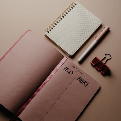 Pink Notebook & Pen