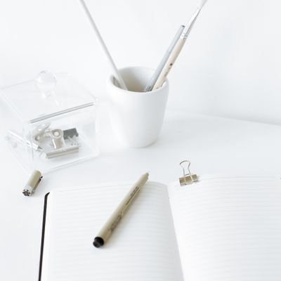 Open Notebook & Pen