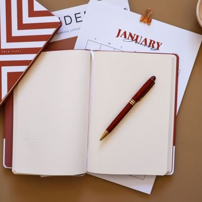 Open Planner & Pen